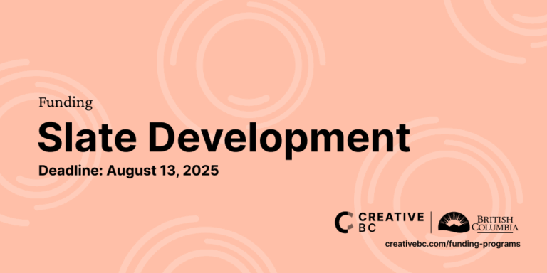 Creative BC New Program Open!